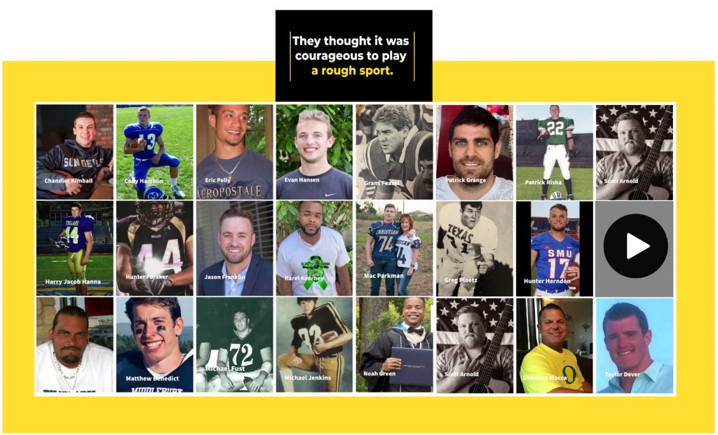 Loved ones lost to CTE